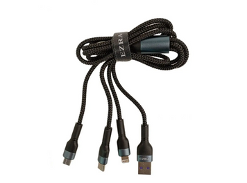 Кабель 3 в 1 USB 1.2m EZRA (DC207) S141--63 фото