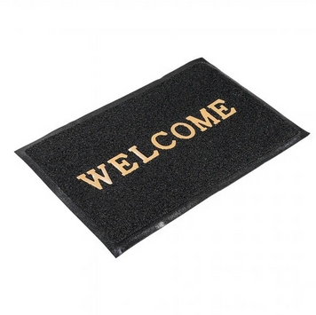 Covoraș pentru ușa de intrare Welcome 40x60 cm, negru. s261--2 foto