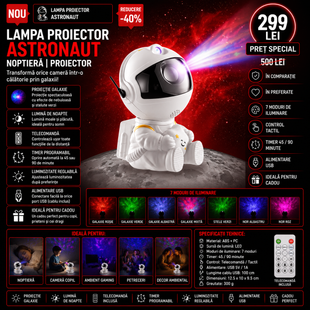 Lampa proiector Astronaut S217--32 foto