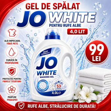 Гель для стирки JO White 4,0 L для белого 4820196012504 фото