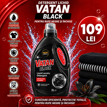 Гель для стирки Vatan Black 2000ml 8698623365228 фото