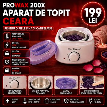Aparat de topit ceara ProWax 200x s20--9 foto