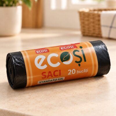Пакеты для мусора Ecosi, Standart, 60 л, 20 шт