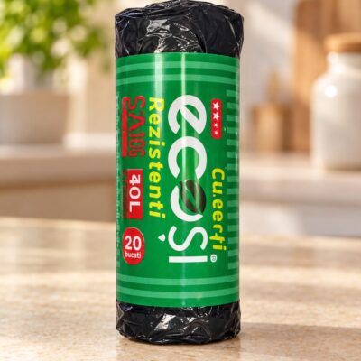 Пакеты для мусора Ecosi, Strong, с ручками, 40 л, 20 шт