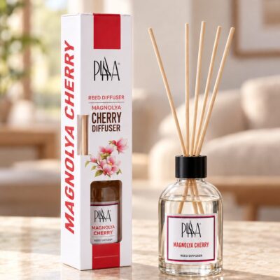 Аромадиффузор PISA, бамбуковые палочки, Magnolya Cherry, 110 мл