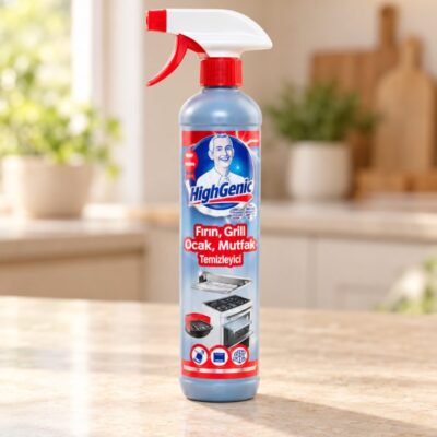 Средство против нагара Oven, Hob, Grill Cleaner HighGenic 500ml (Firin, Ocak, Mangal)