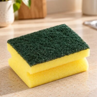 Губка для посуды RAMAX, Oluklu, 8х4х5,5 см