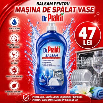 Ополаскиватель для посудомоечной машины dr. Prakti 1л
