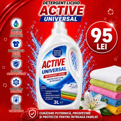Гель для стирки Active Universal (универсал) 3Lit
