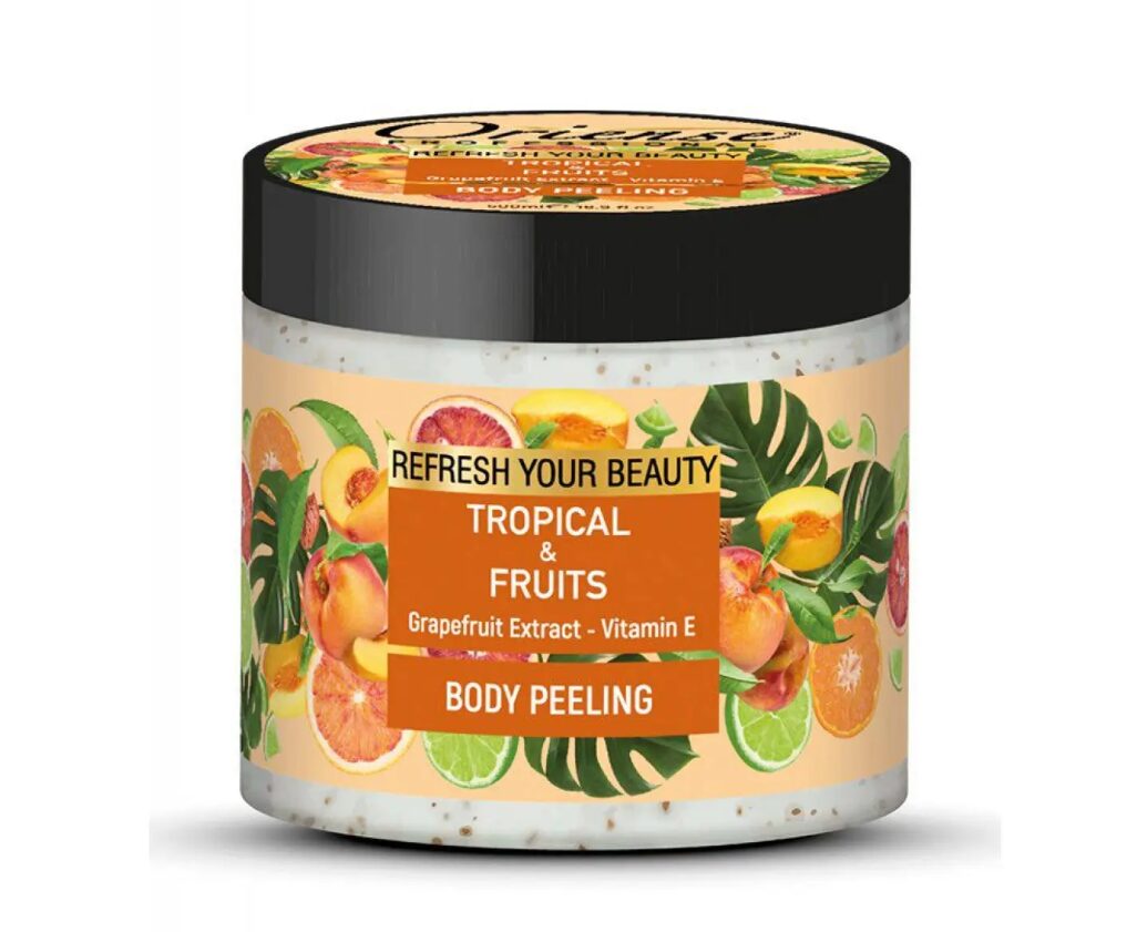 Скраб для тела Tropical & Fruit ORIENSE 500ml